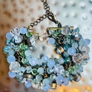 Guess by Marciano Blue and Green Vintage-Inspired Bracelet